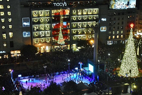 Macy's Tree Lighting Union Square Macy's Tree Lighting Union Square